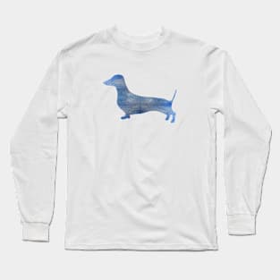 Leopard dachshund Long Sleeve T-Shirt